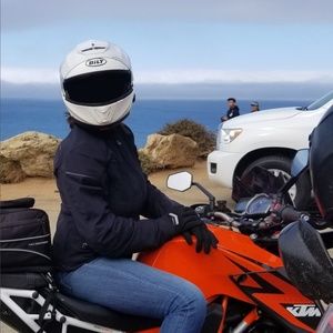 DAINESE Arya Tex Armored Lady Motorcycle Jacket Black XL - US 12/ EU 50